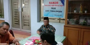 FKUB Kota Pekalongan Adakan Rakor Evaluasi dan Rencana Kerja 2020