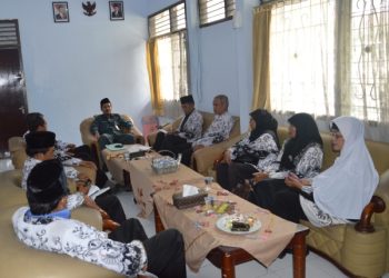 Silaturahim Pengurus PGRI Kota Pekalongan ke Kepala Kankemenag
