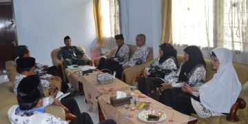 Silaturahim Pengurus PGRI Kota Pekalongan ke Kepala Kankemenag