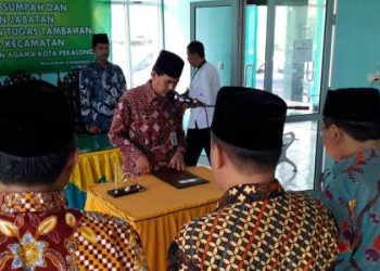 Pengambilan Sumpah Kepala KUA Kecamatan