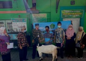 10 Ekor Kambing dari ASN Kankemenag Kota Pekalongan