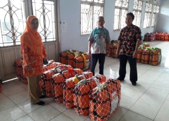 Pengumpulan Koper Jamaah Haji Kloter 5