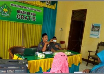 Sosialisasi tentang Administrasi Pernikahan di KUA Pekalongan Barat.