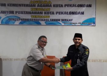 Percepatan Sertifikasi Tanah Wakaf