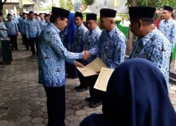 Upacara 17 an, 7 ASN Terima SKKP