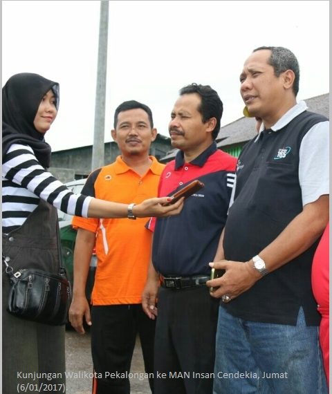 Kunjungan Walikota Pekalongan ke MAN Insan Cendekia
