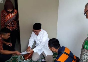 Pengukuran Arah Kiblat di Hotel Horison Pekalongan