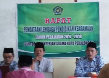 Lembaga Pendidikan Keagamaan Harus Lakukan Pendataan EMIS online