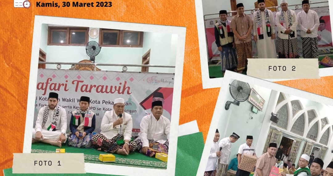 Kakankemenag Kota Pekalongan Ikut serta Safari Tarawih ke Masjid Al-Ikhlas