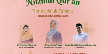 Pengurus DWP Kemenag Kota Pekalongan Hadiri Khataman dan Peringatan Nuzulul Quran 1444 H/2023 M