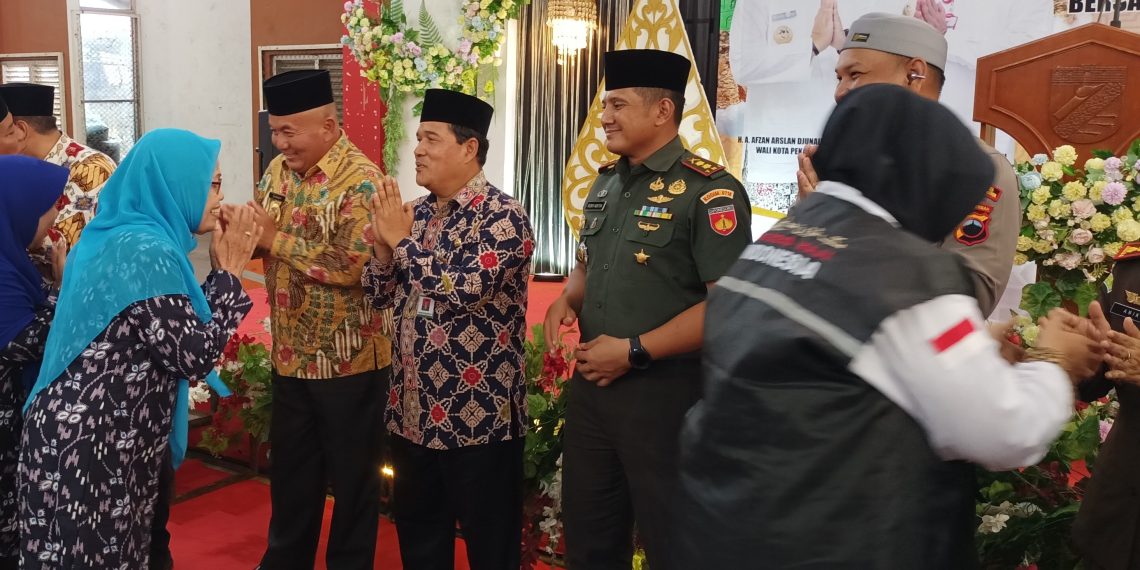 Jamaah Haji Kota Pekalongan Berpamitan dengan Pemkot dan Kemenag Kota Pekalongan