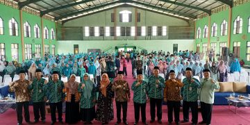 Deklarasi Madrasah Aman dan Sehat di Lingkungan Kankemenag Kota Pekalongan.