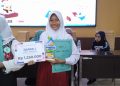Siswi MI Salafiyah Kuripan Lor Kota Pekalongan Meraih Juara 1 Lomba Bercerita.