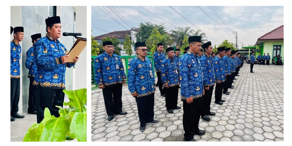 Kantor Kementerian Agama Kota Pekalongan Gelar Upacara Hari Pahlawan Tahun 2024