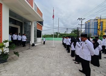 Kepala Kantor Kementerian Agama Menekankan ASN untuk meningkatkan kedisiplinan dan menjaga Integritas.