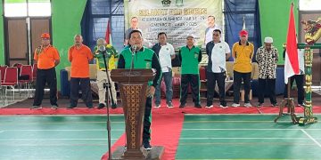 Pembukaan Lomba Olahraga HAB Ke-79 Kemenag RI di Gedung Serbaguna MAN IC Pekalongan