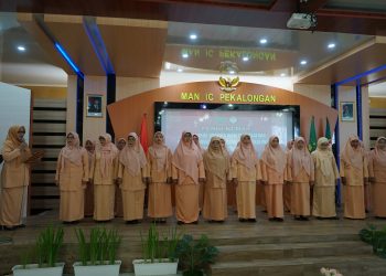 Pengukuhan Pengurus DWP Kankemenag Kota Pekalongan Periode 2024–2029.