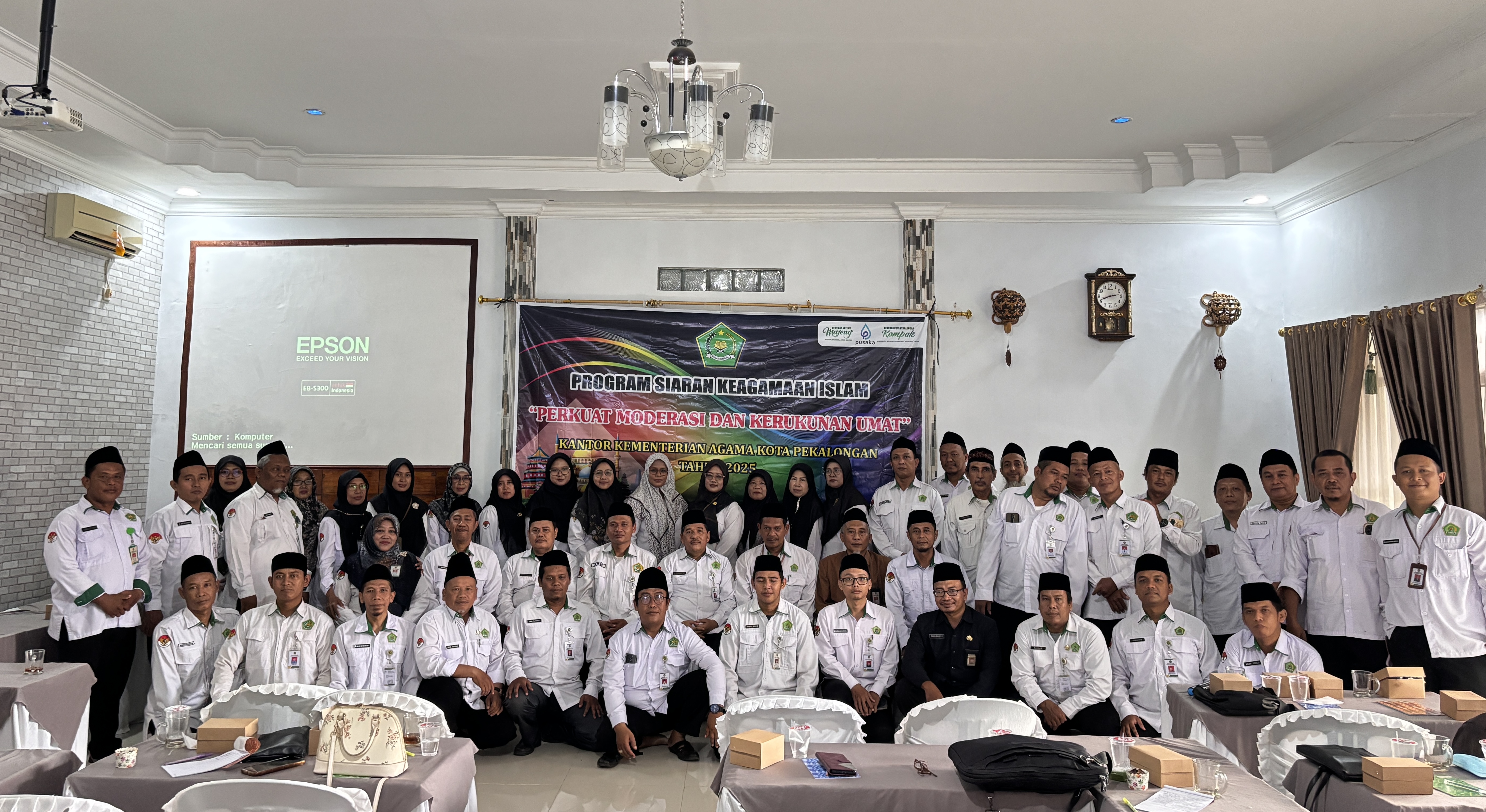 Kemenag Kota Pekalongan Perkuat Moderasi dan Kerukunan Umat Lewat Siaran Keagamaan Islam