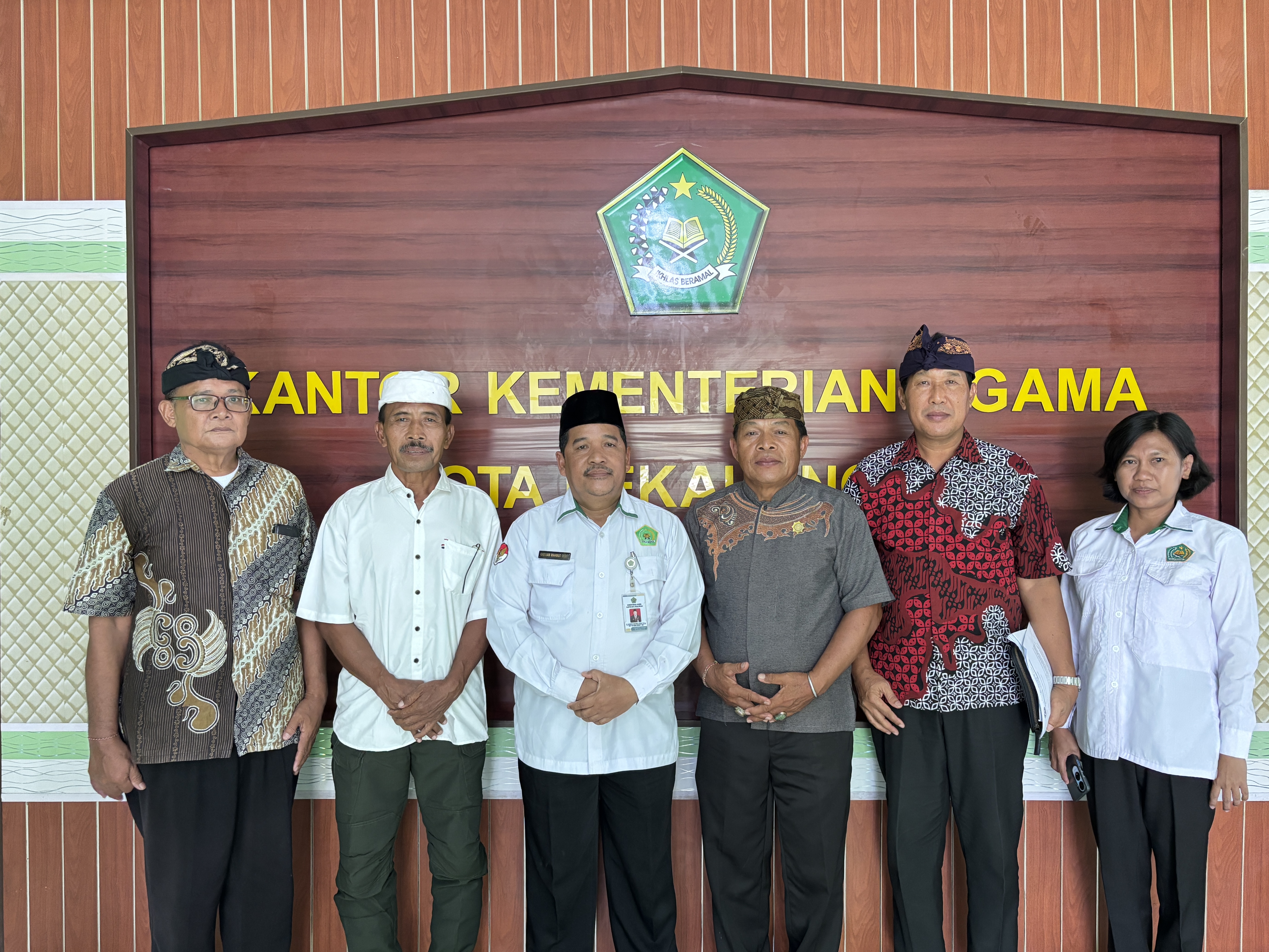 Kemenag Kota Pekalongan Dukung Pembentukan Rumah Bina Keluarga Sakinah Umat Hindu