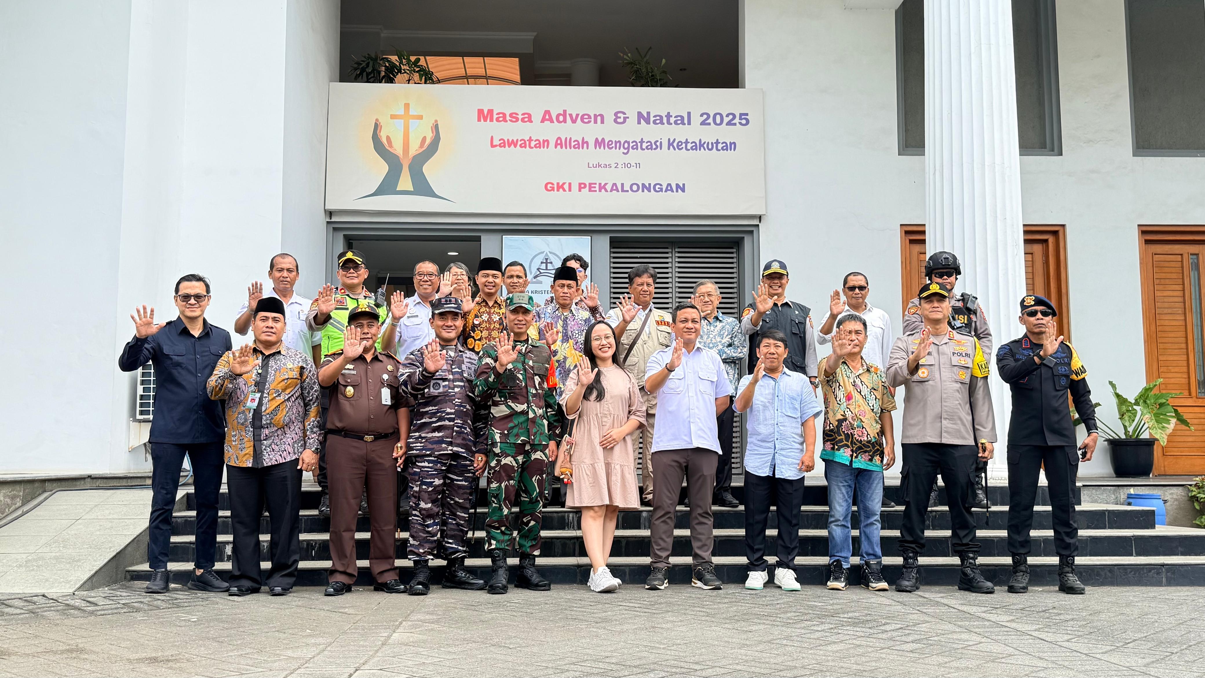 Jelang Natal 2025, Kemenag dan Forkopimda Kota Pekalongan Pastikan Ibadah Berjalan Kondusif