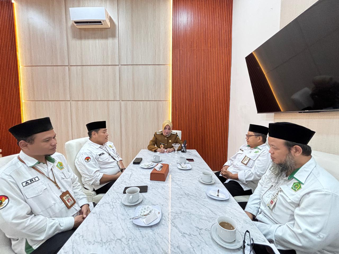 Kemenag Kota Pekalongan Audiensi Wakil Walikota