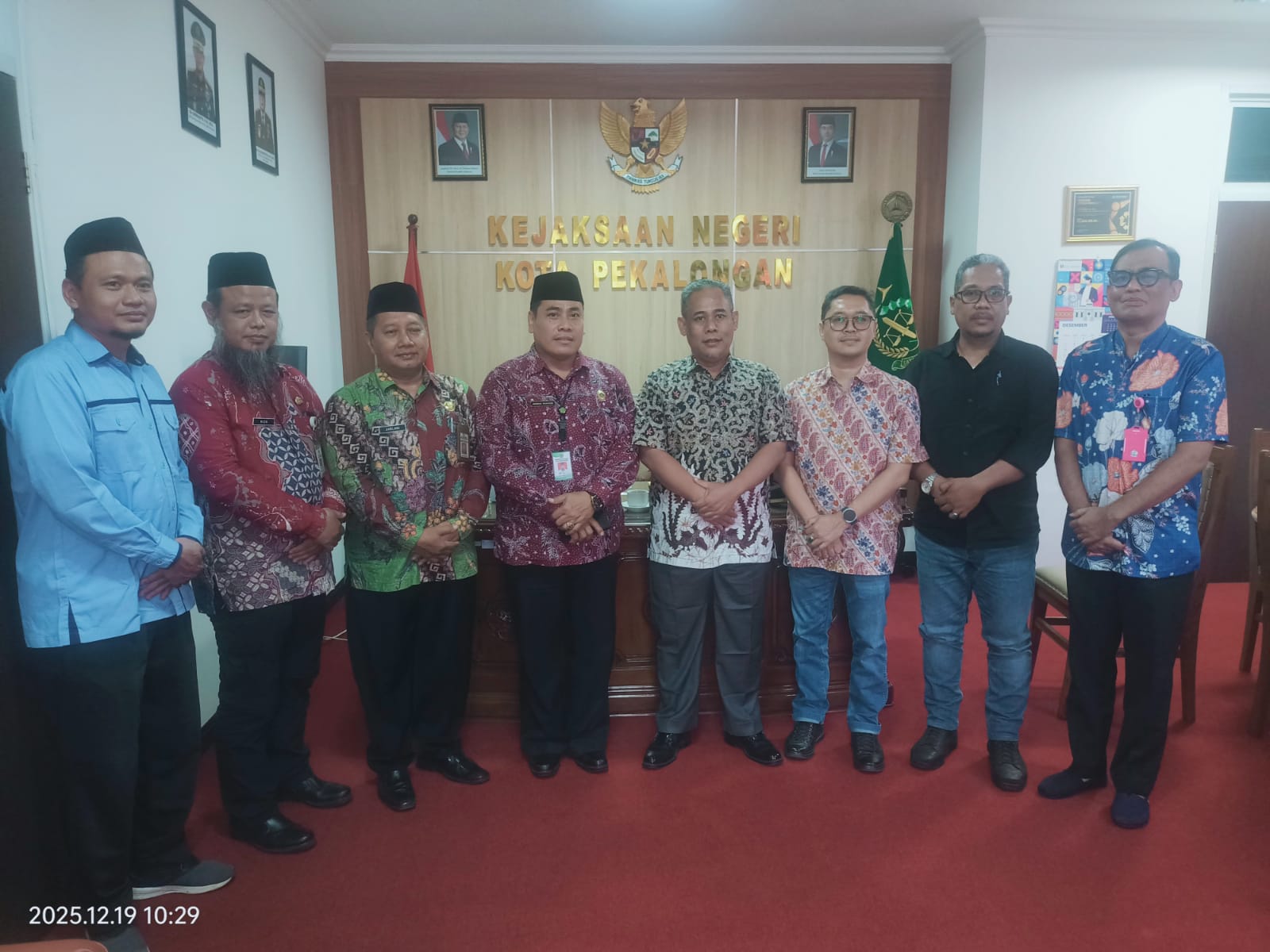 Perkuat Sinergi Antar Lembaga, Kakankemenag Kota Pekalongan Audiensi ke Kejari