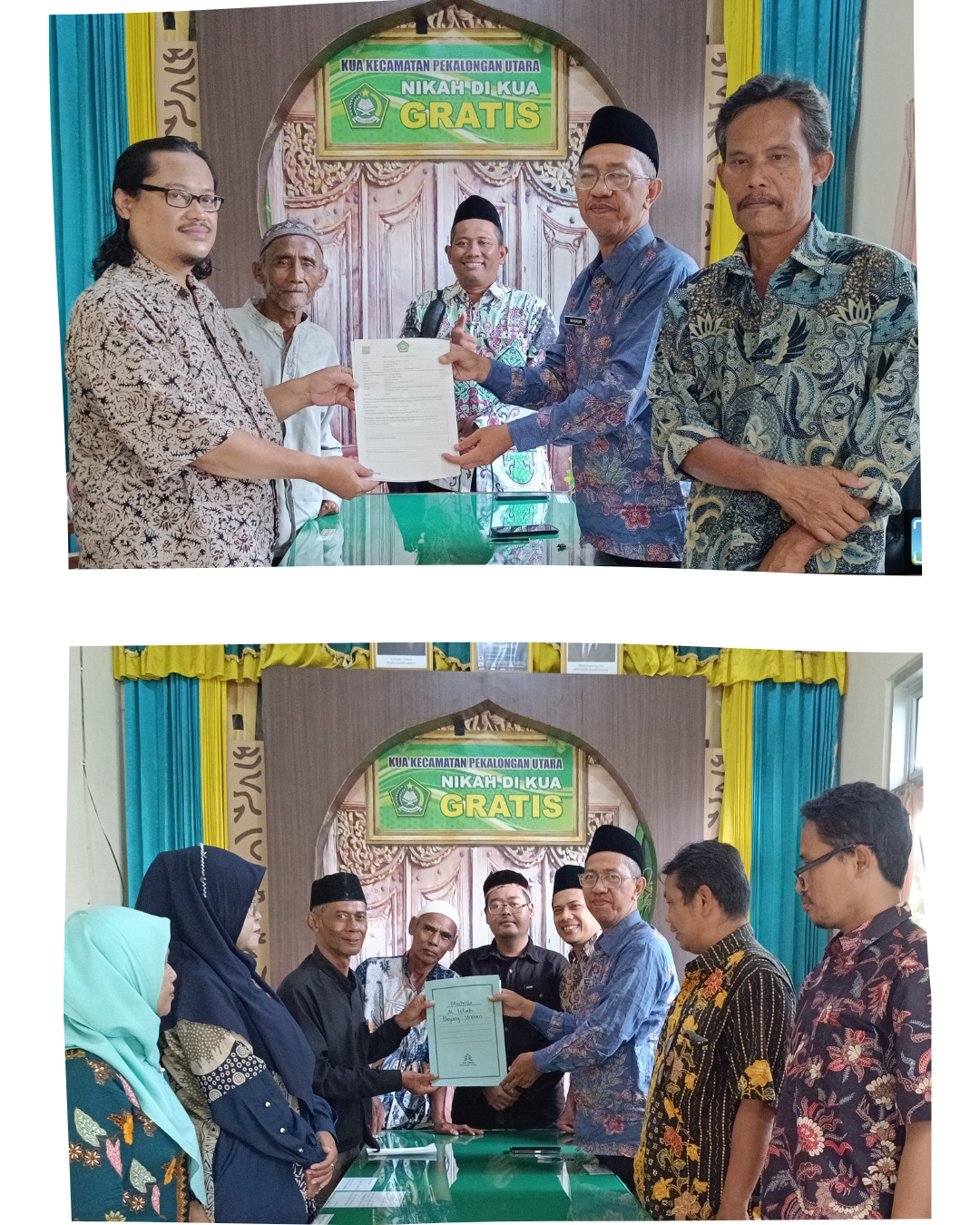 Optimalisasi Pemanfaatan Wakaf, Kemenag Kota Pekalongan Resmikan Ikrar Tanah di 10 Tempat