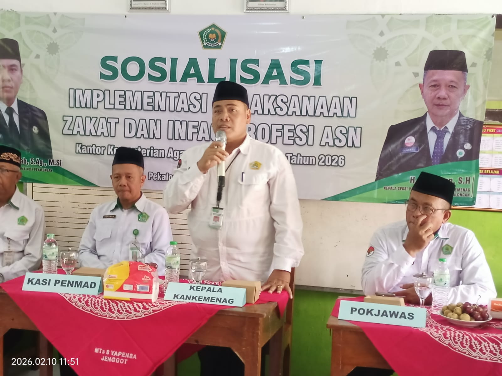 Kemenag Kota Pekalongan Gencarkan Sosialisasi Zakat Profesi dan Infaq bagi ASN