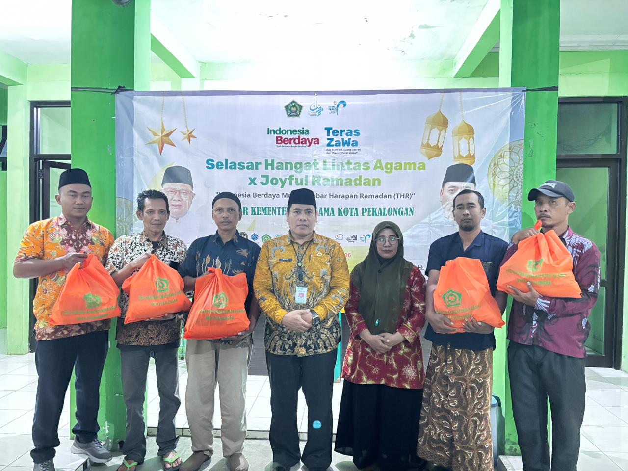 Tebar Harapan Ramadan, Kemenag Kota Pekalongan Salurkan 400 Paket Zakat