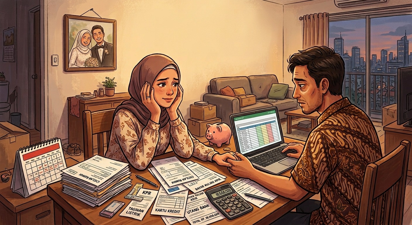 Antara Cinta dan Cicilan: Ketika Pernikahan Diuji Realitas Ekonomi