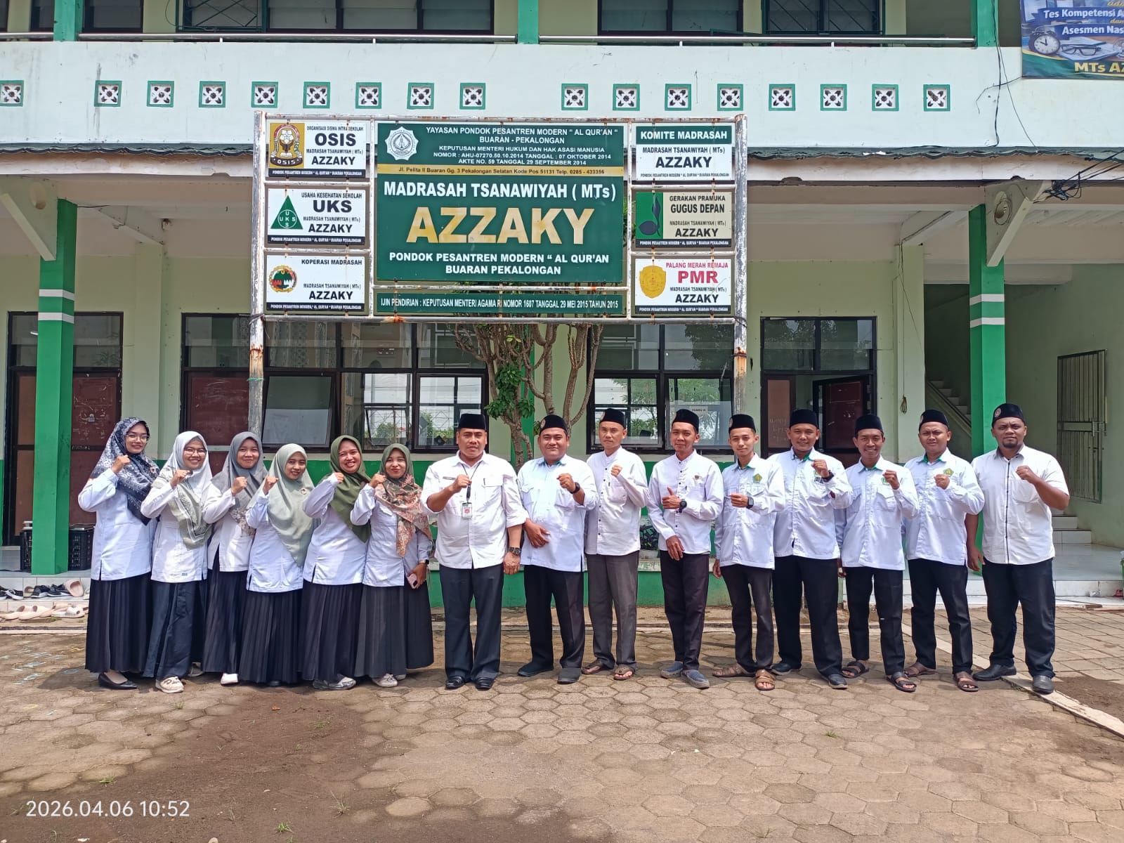 Tinjau Pelaksanaan TKA, Kakankemenag Tekankan Pentingnya Integritas