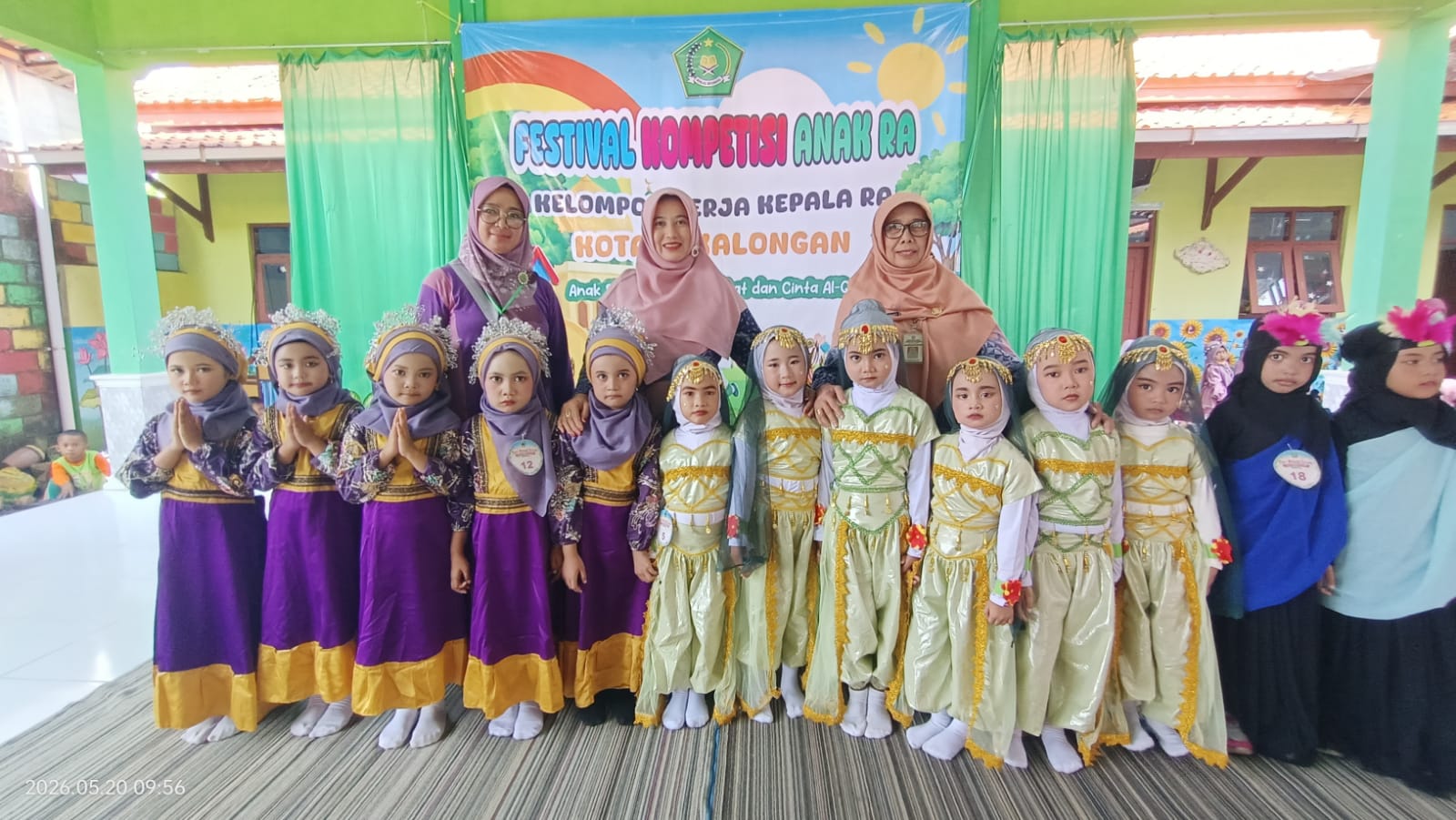 Festival Kompetisi Anak RA Kota Pekalongan Dorong Generasi Kreatif dan Berakhlak