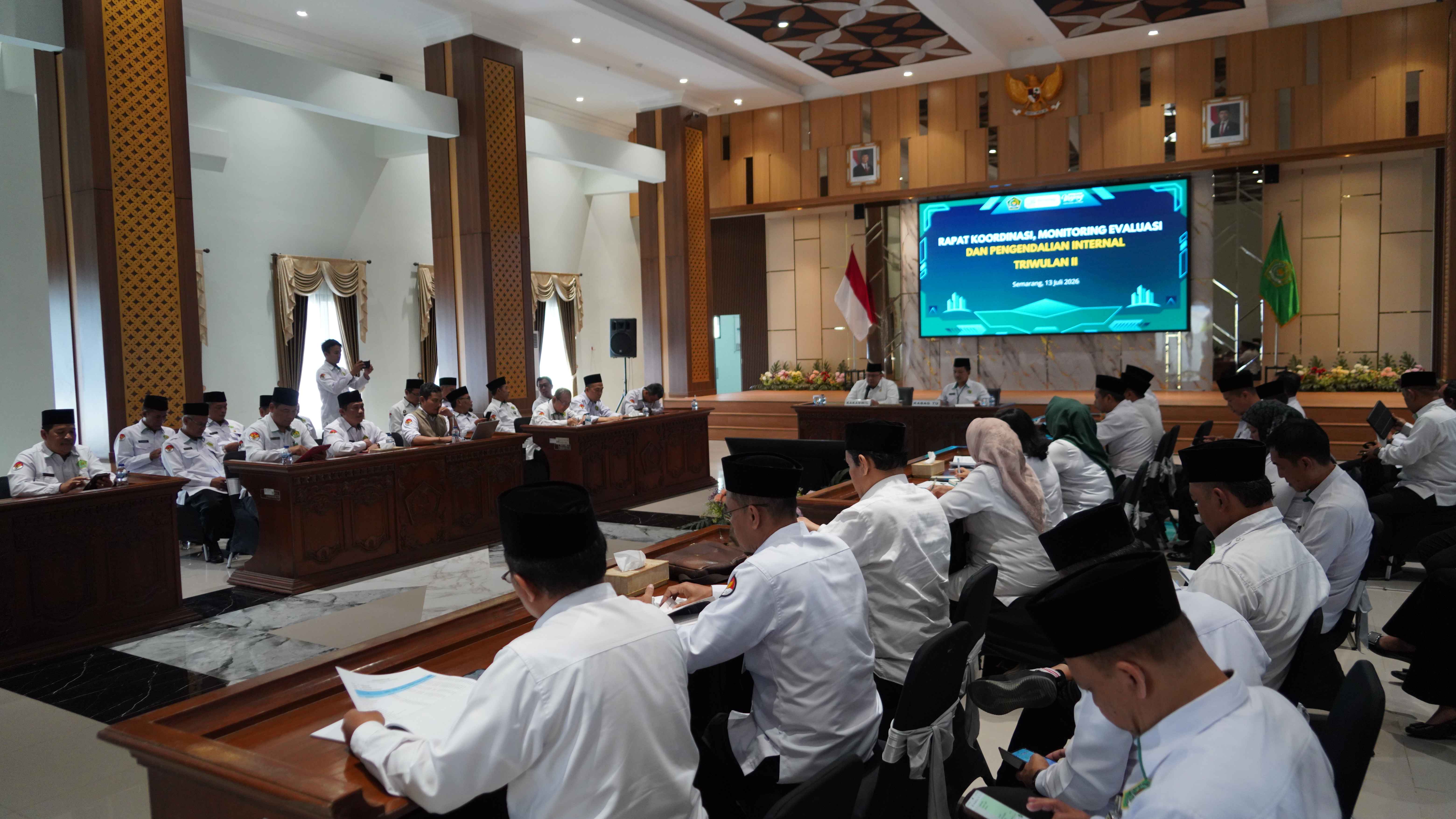 Hadir di Rakor Kanwil, Abdul Wahab Tegaskan Komitmen Kemenag Kota Pekalongan Perkuat Layanan Publik